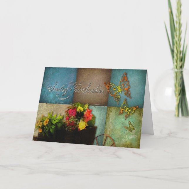 GUT - SENDENDE IHNEN SONNENSCHEIN KARTE (Vorderseite)