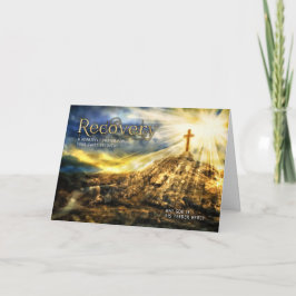 Gut spirituelles Goldenes Kreuz Karte