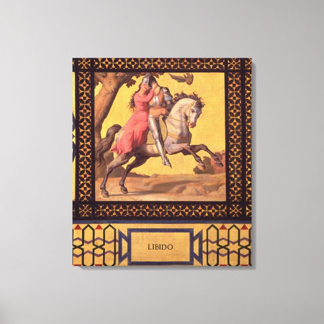 Gut und Böse: Libido, 1832 (Detail 89709) (Öl Leinwanddruck (Vorderseite)