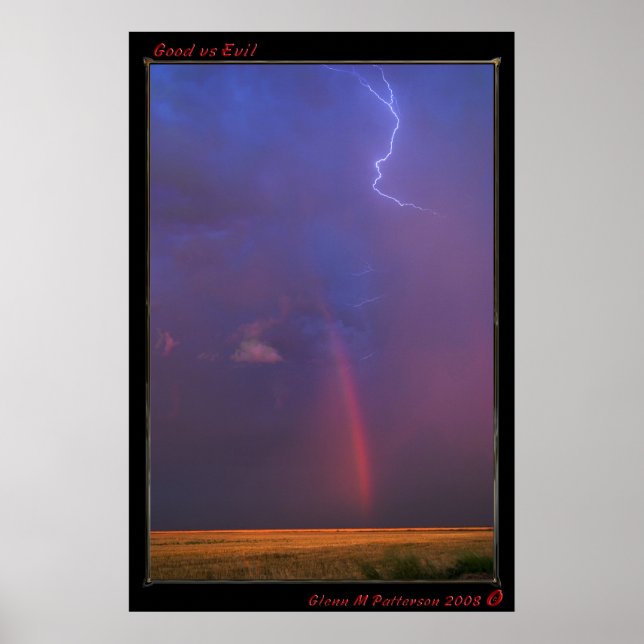 Gut und Böse Poster (Vorne)