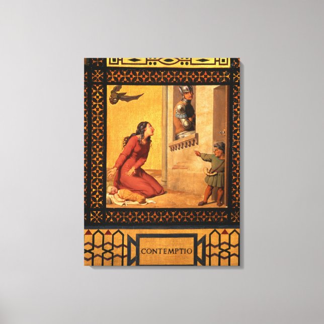 Gut und Böse: Scorn, 1832 (Detail 89709) (Öl Leinwanddruck (Vorderseite)