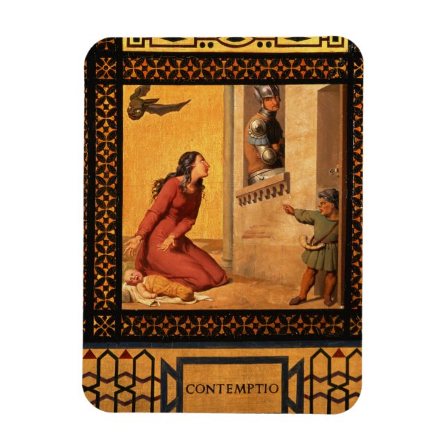 Gut und Böse: Scorn, 1832 (Detail 89709) (Öl Magnet (Vertikal)