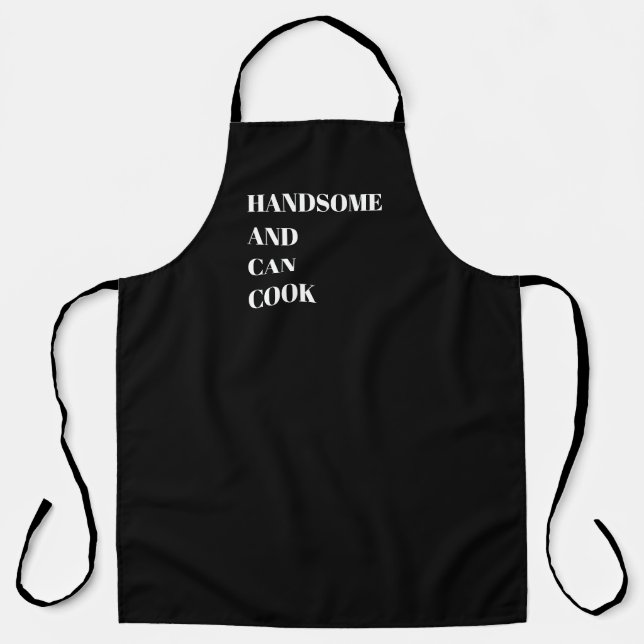Gut und gut kochen schürze (Vorderseite)