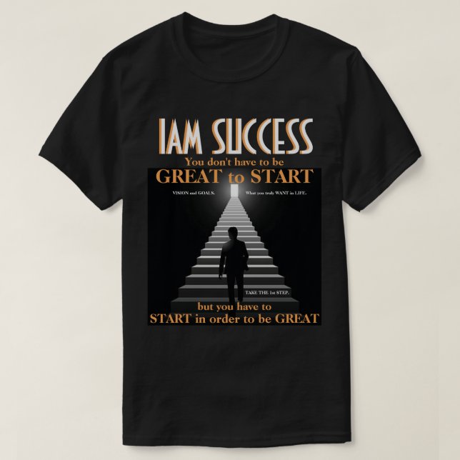GUT ZU BEGINNEN T-Shirt (Design vorne)