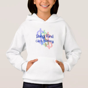Gut zu sein kostet nichts hoodie