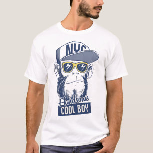 Gutaussehender Cooler Junge T-Shirt