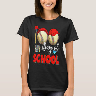 Gute 100 Tage der Schule Baseball 100 Tage klüger T-Shirt