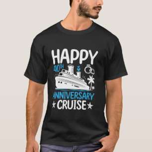 Gute 40-jährige Kreuzfahrt 40 Jahre Ehe T-Shirt