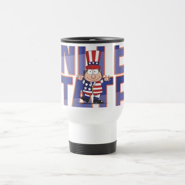 Gute alte USA Reisebecher (Mittel)