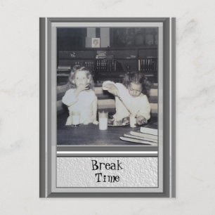 Gute alte Zeiten Postkarte