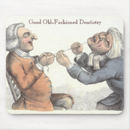 Gute altmodische Zahnheilkunde-Zahn-Extraktion Mousepad
