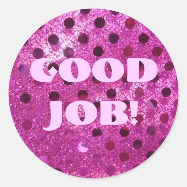 Gute Arbeit! Aufkleber (Vorderseite)