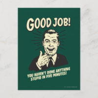 Gute Arbeit: Erledigt alles 5 Min.