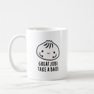 Gute Arbeit mit einem Bao Funny Dimsum Puff Kaffeetasse