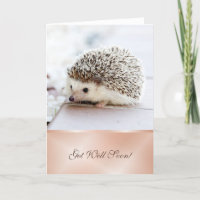 Gute Arbeit | Niedliche Igel Card