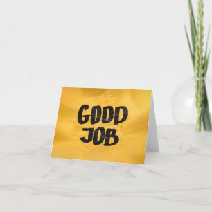 Gute Arbeitsplatzerkennung Positives Lob für Schül Dankeskarte