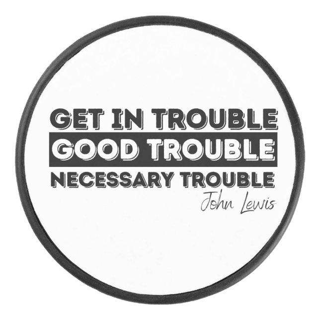 gute Ärger Eishockey Puck (Vorderseite)