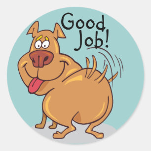 Gute Aufkleber für den Job