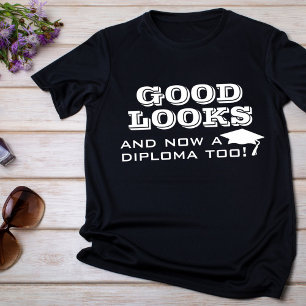Gute Ausblicke und jetzt Diploma zu lustiger Absch T-Shirt