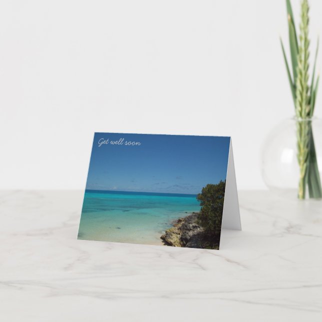 Gute bald Karte - Bermuda (Vorderseite)