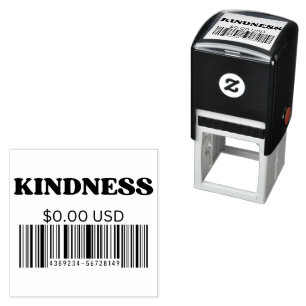Güte Barcode Positives Zitat ästhetisch Permastempel