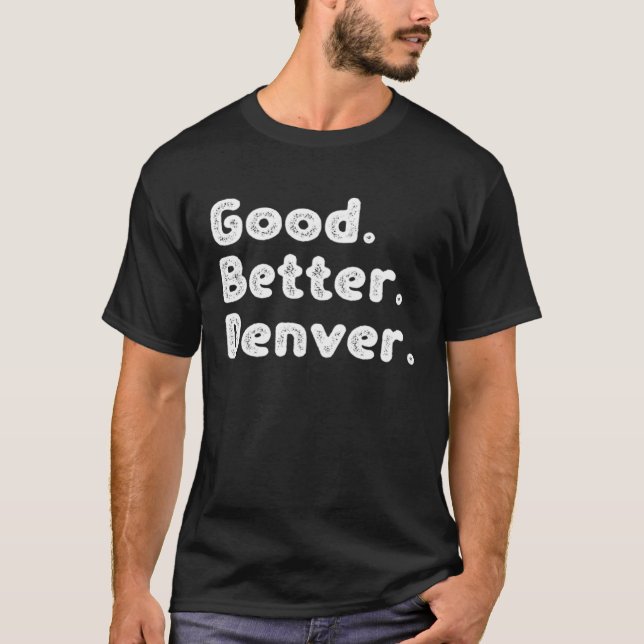Gute bessere Denver Pullover Hoodie (Vorderseite)