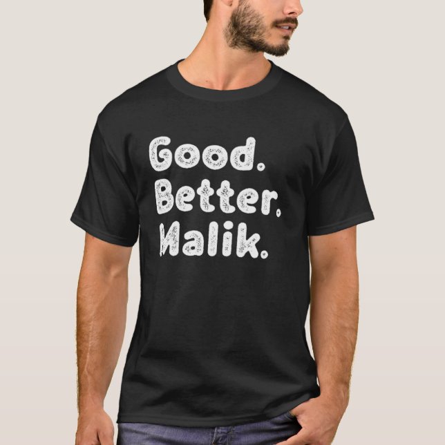 Gute bessere Malik Pullover Hoodie (Vorderseite)