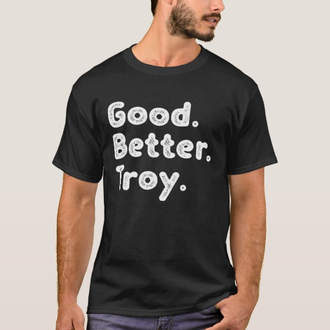 Gute bessere Troy Pullover Hoodie (Vorderseite)