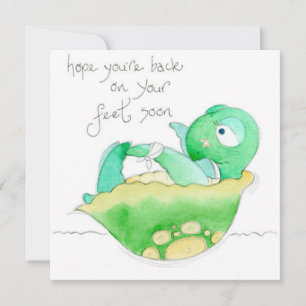 Gute Besserung Feiertagskarte