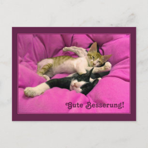 Gute Besserung! Postkarte