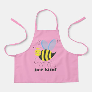 Gute Bienenprinzessin mit Krone und Slogan Bee Kin Schürze