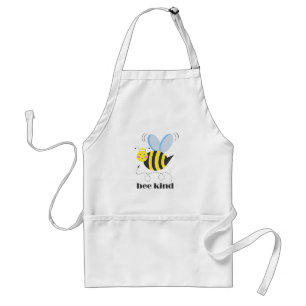 Gute Bienenprinzessin mit Krone und Slogan Bee Kin Schürze