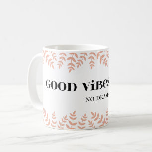 Gute Bilder, kein Drama: Positives Lebensangebot Kaffeetasse