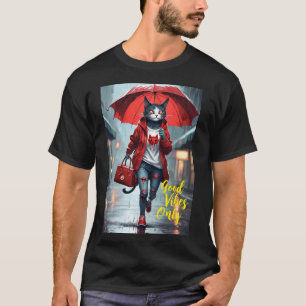 Gute Bilder nur: Katze im Rain Graphic T - Shirt