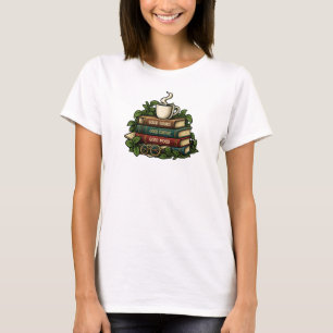 Gute Bücher Guter Kaffee Gute Laune Gemütlicher Le T-Shirt