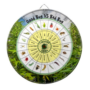 Gute Bugs VS Bad Bugs Dartscheibe
