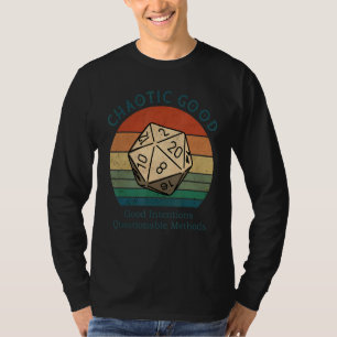 Gute, chaotische Absichten fragwürdige Methoden T-Shirt