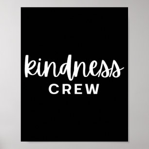 Güte-Crew Damen Herren Kinder Poster