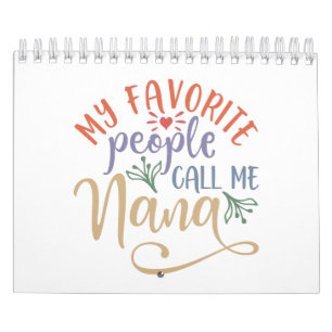 Gute Design-Idee für Oma Kalender