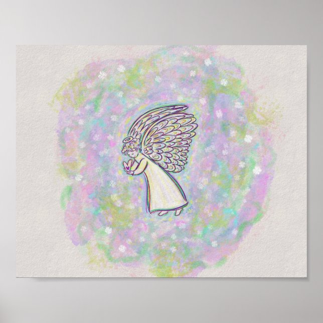 Gute Dinge Guardian Angel Art Print Poster (Vorne)