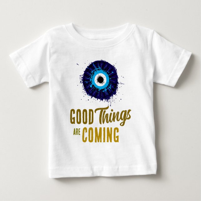 Gute Dinge kommen Baby T-shirt (Vorderseite)