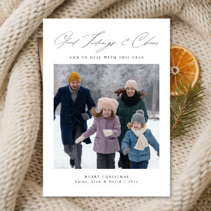 Gute Dinge und fröhliche Weihnachten der Familie