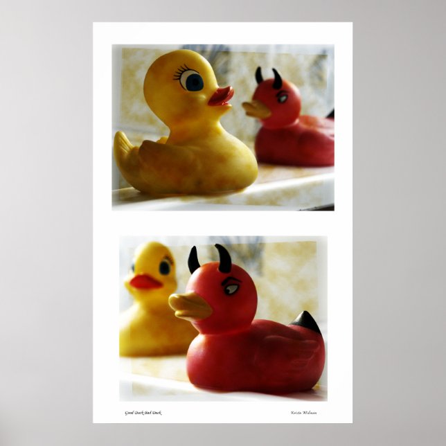 Gute Duck Bad Duck Poster (Vorne)
