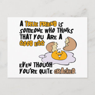 Gute Eierpostkarte Postkarte