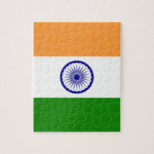 Gute Farbe Indische Flagge "Tiranga" Puzzle