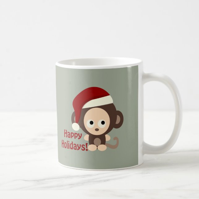 Gute Ferien! Baby Monkey Kaffeetasse (Rechts)