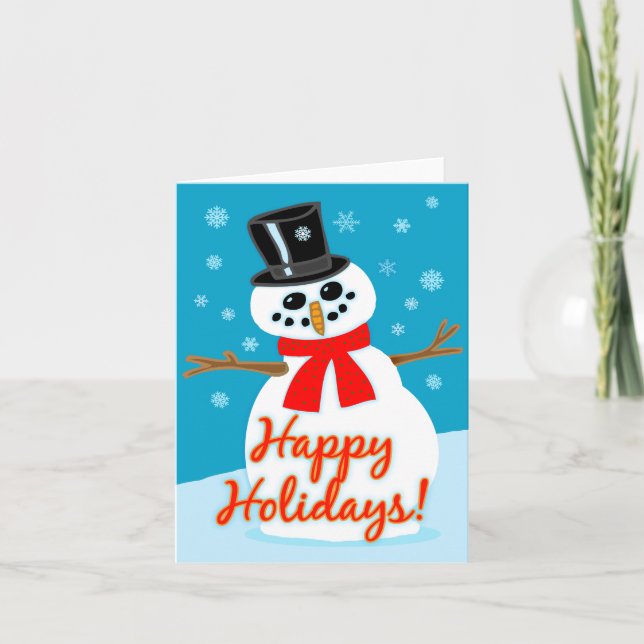 Gute Ferien! Feiertagskarte (Vorderseite)