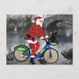 Gute Ferien in New York Feiertagspostkarte