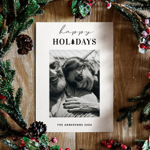 Gute Ferien. Minimalistische Weihnachten