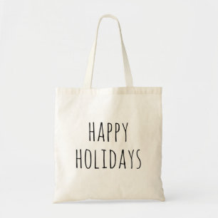 Gute Ferien. Minimalistisches Weihnachts-Niedlich- Tragetasche